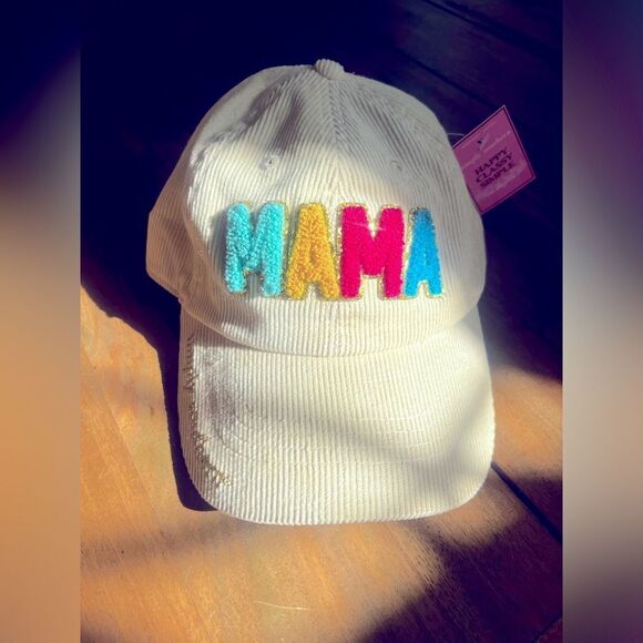 “Simply Southern” Colorful 'MAMA' Corduroy Cap! NWT! - Picture 7 of 8
